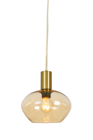 Bell Fönsterlampa Matt Mässing/Amber IP20