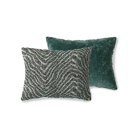 DORIS Jacquard Weave Kudde Zigzag 30x40 cm