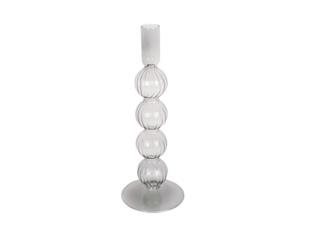 Swirl Bubbles Ljusstake Large Klar