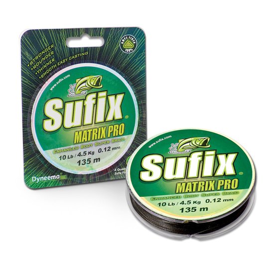 Sufix Matrix Pro 135 m grön flätlina