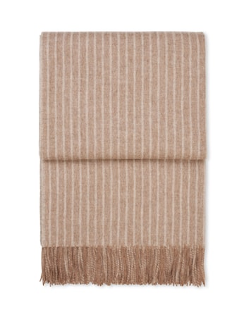 Stripes Pläd Beige