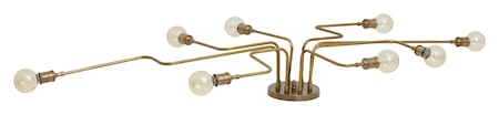 Devi Taklampa Golden 8 Lampor