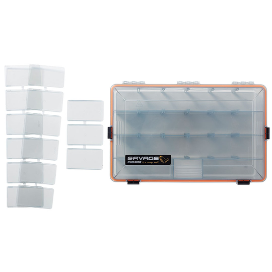 Savage Gear WP Lure Box 6B Smoke betesask