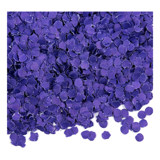 Papperskonfetti Lila - 100 gram