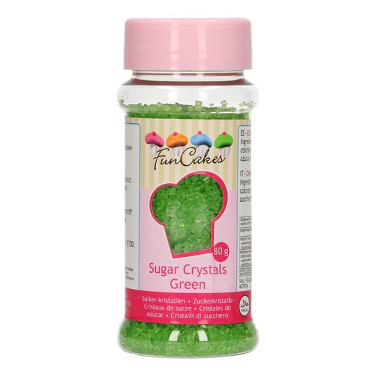 FunCakes Strössel Green/Grön - 80 g