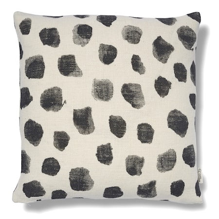 Dotty Kuddfodral 50x50 Vit/Svart