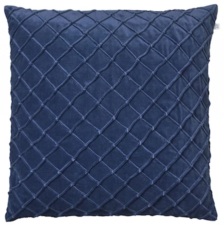 Deva Kuddfodral Velvet Blå 50x50cm