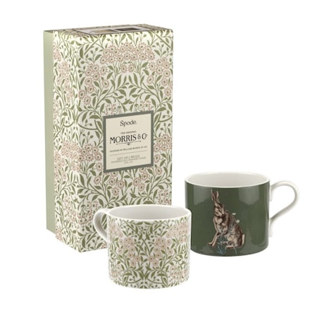 WM Mugg 34 cl 2-pack Forest Hare & Michaelmas Daisy