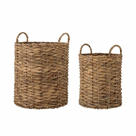 Lilla Korg Set om 2 Brun