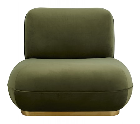 Iseo Lounge Chair Olive