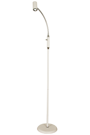Gusto Golvlampa. Vit/Krom IP20