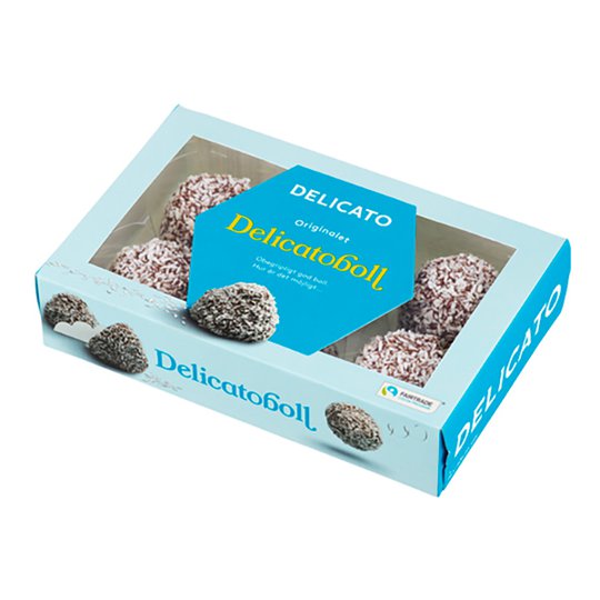 Delicato Chokladboll - 6-pack