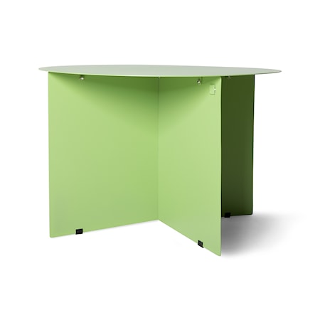 Bord Rund Metall Fern green