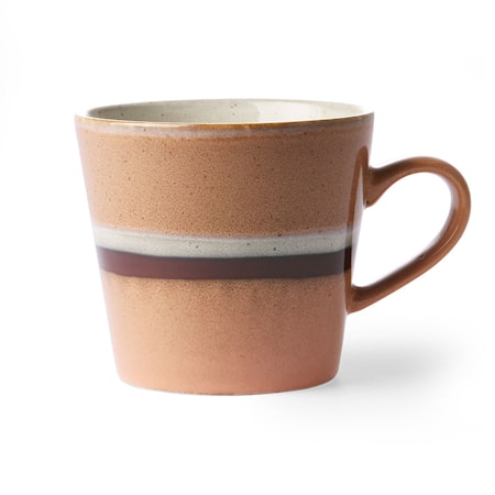 Ceramic 70's Cappuccino Mugg Stream