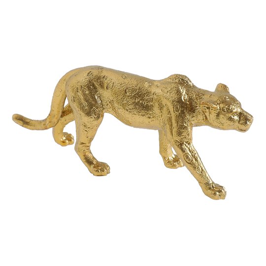 Dekoration Leopard Guld