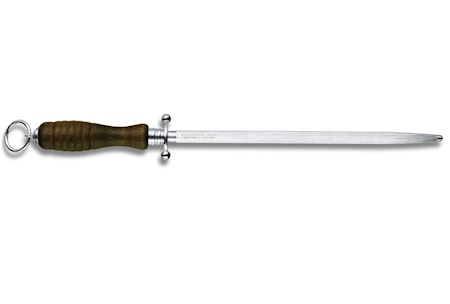 Slipstål Runt Medelfin Trähandtag 27 cm