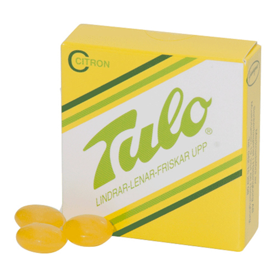 Tulo Citron Tablettask - 25 gram