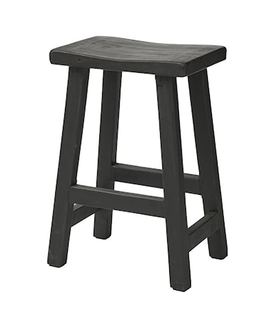 Irma Stool High Svart
