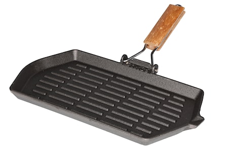 Grillpanna Gjutjärn 21x35 cm