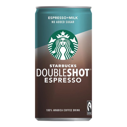 Starbucks Doubleshot Espresso Utan Tillsatt Socker - 20 cl
