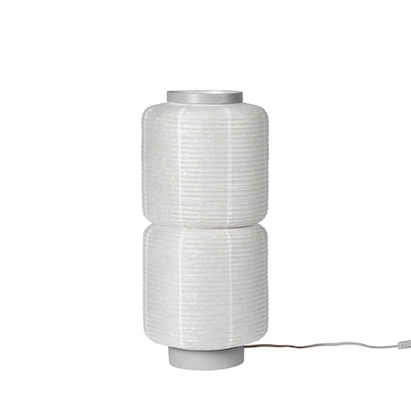 William Bordslampa Rispapper Vit