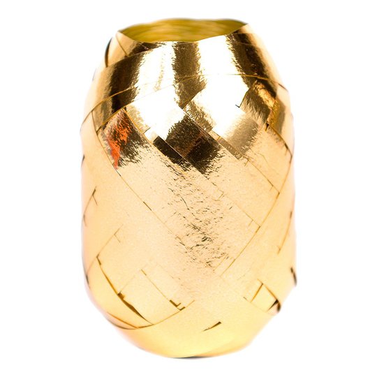 Ballongsnöre Metallic Guld - 20m * 7mm