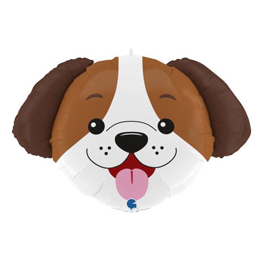 Folieballong Hund Huvud