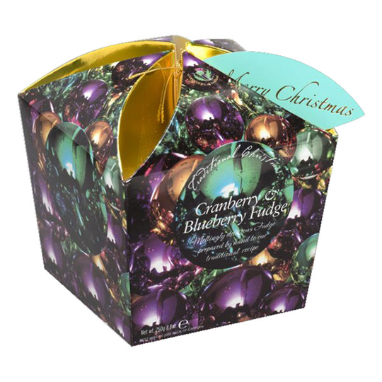 Xmas Tranbär & Blåbär Fudge - 250 gram