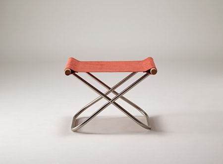 NychairX Fotpall Natur/Terracotta