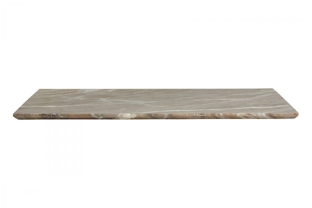 Salina Deco Board L Brun Marmor