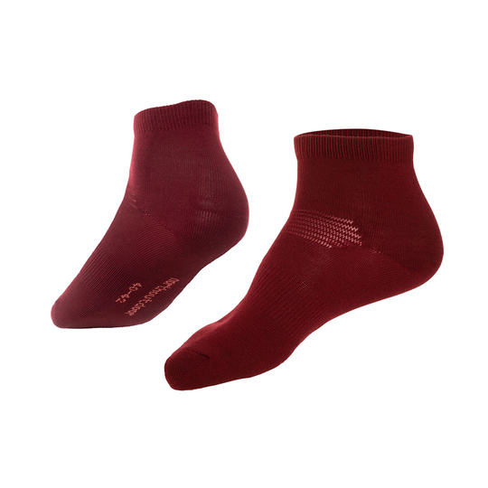 North Outdoor All Day Mid merinosockor rabarberröda 40-42