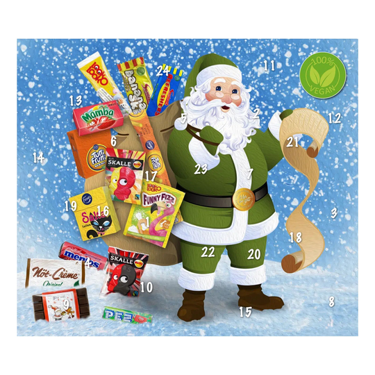Hultén Vegan Godis Julkalender - 360 gram