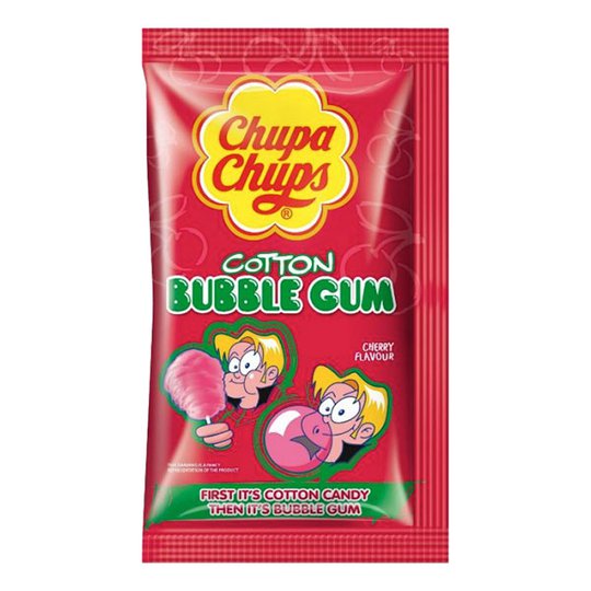 Chupa Chups Sockervadd Tuggummi Körsbär - 1-pack