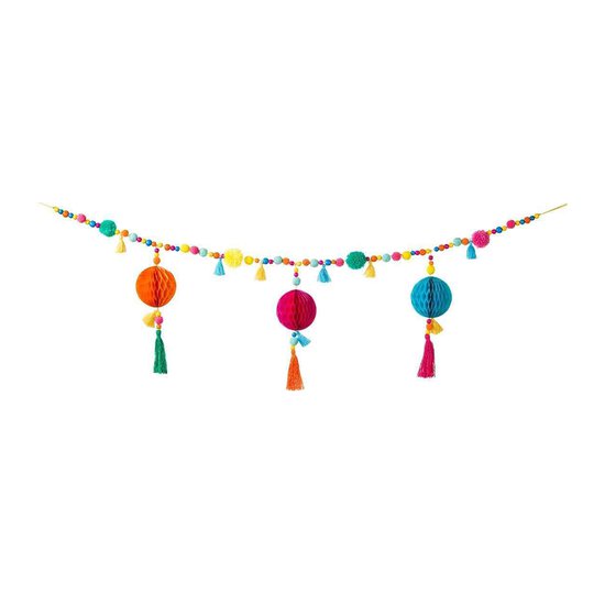 Girlang Boho Flerfärgad - 100 cm