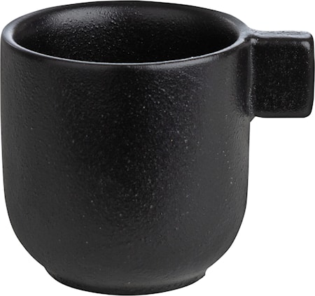 Glöggkopp med öra. Svart