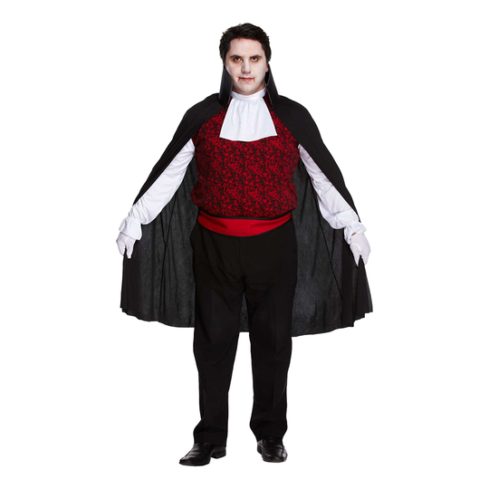 Vampyr Plus-size Maskeraddräkt - XL