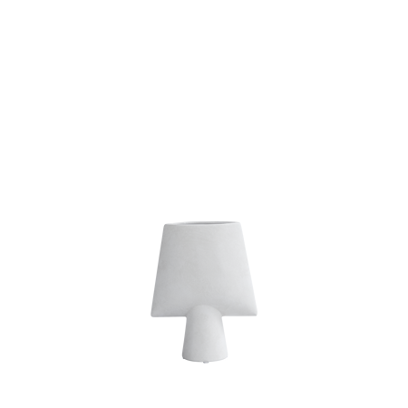 Sphere Vas Square Mini Bone White