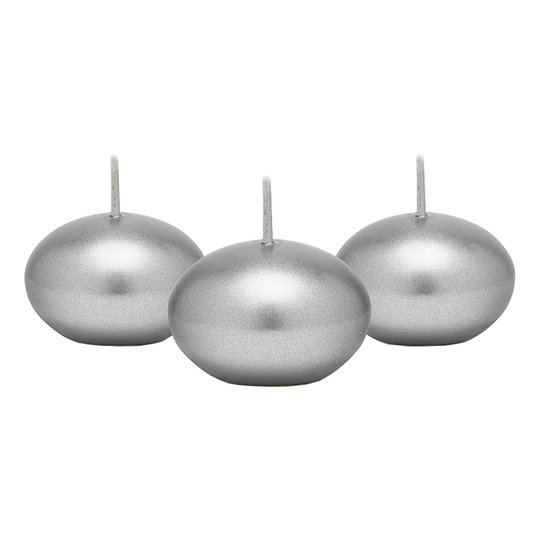 Flytande Ljus Silver Metallic - 50-pack