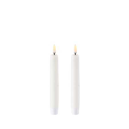 Kronljus Led 15 cm 2-pack Vit