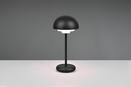 Elliot LED Bordslampa Uppladdningsbar Svart