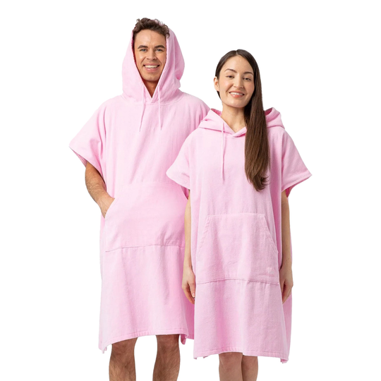 Handduks Poncho Bubblegum Rosa - Small/Medium