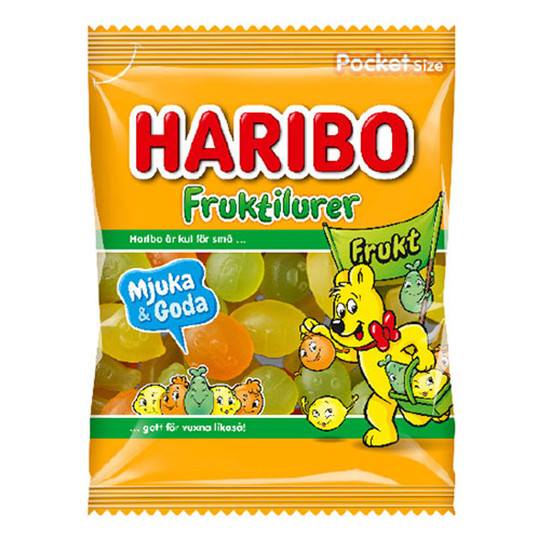 Haribo Fruktilurer Frukt