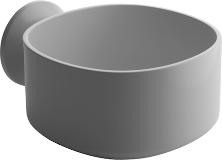 Birillo Tvålfat med sugpropp Vit