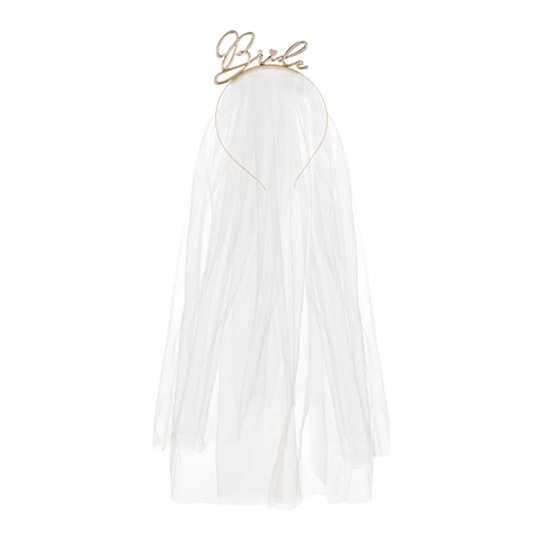 Diadem Med Slöja Bride - One size