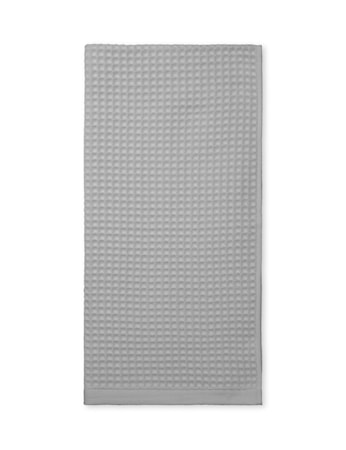 Waffel Handduk 70x140cm Grå
