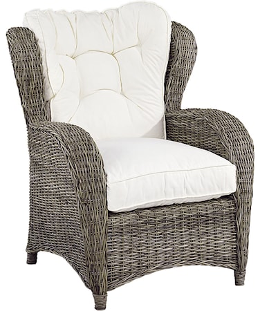Jacksonville Wingchair exklusive Dyna Kubu Grey