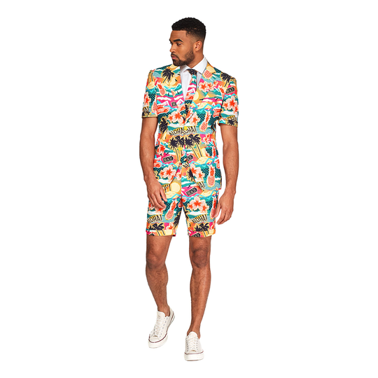 OppoSuits Aloha Hero Shorts Kostym - 48