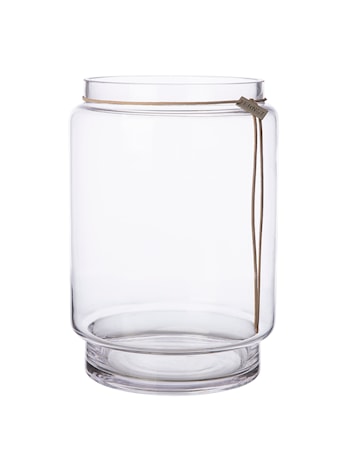 Glasvas d19,8xh28 cm