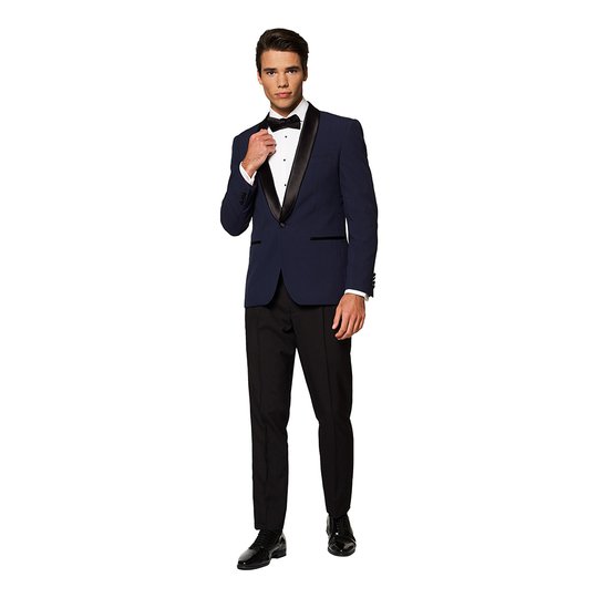 OppoSuits Midnight Blue Smoking - 46