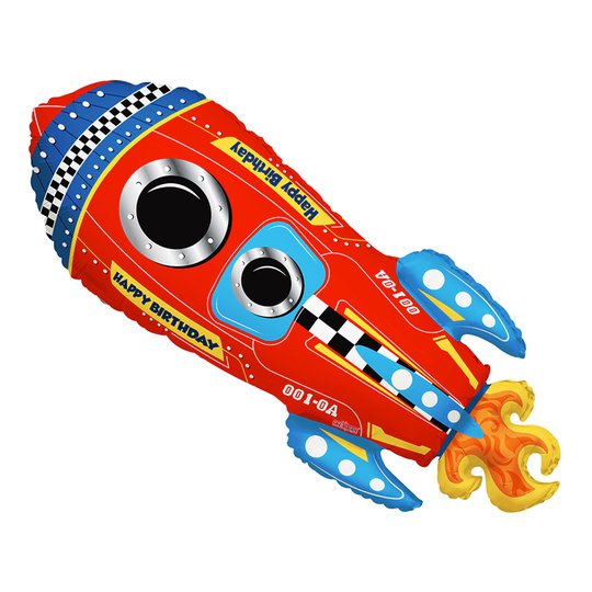 Folieballong Raket
